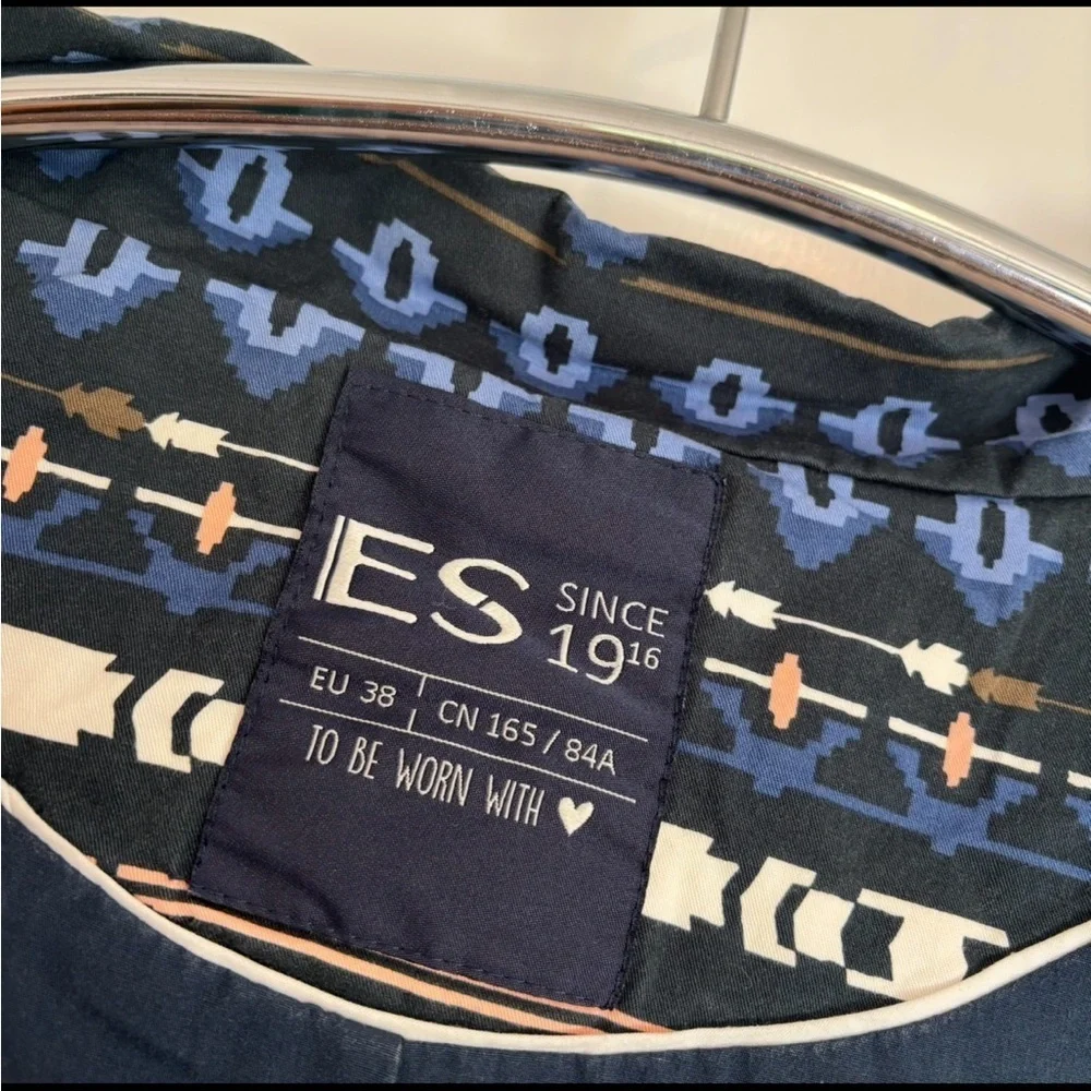 ES Aztec Pattern Kids Hooded Jacket